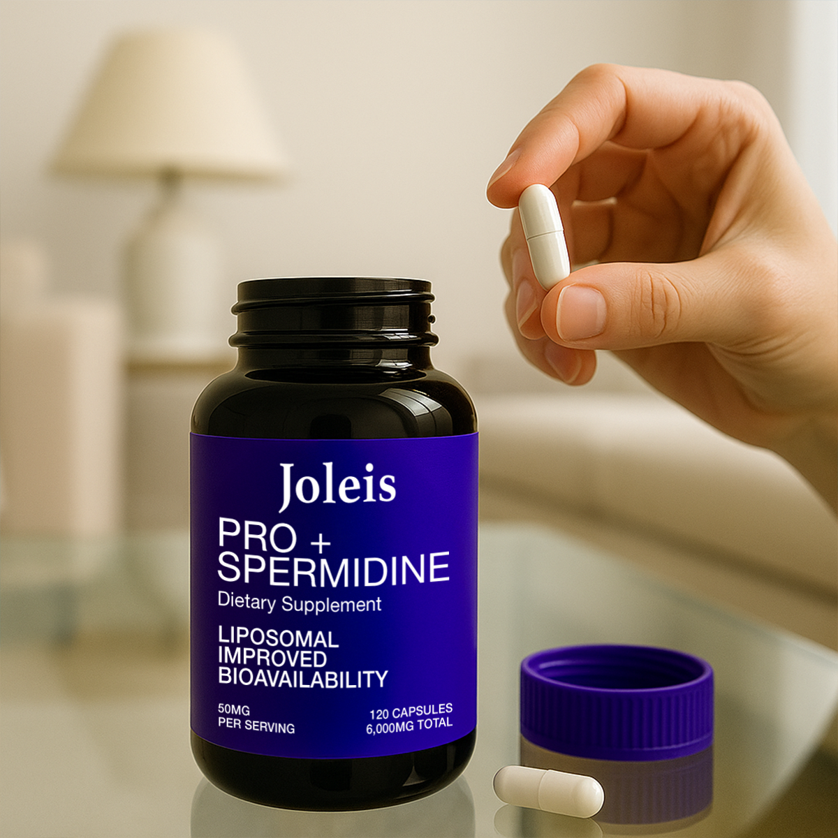 Liposomal Spermidine Capsules